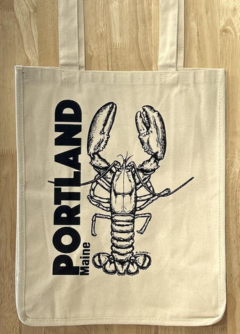 Portland Lobster Tote Bag @_hcdesign