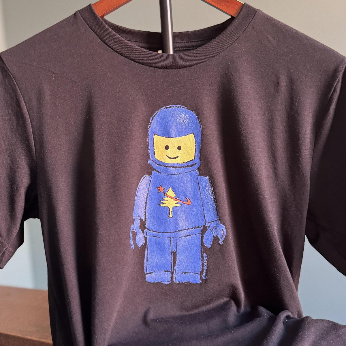 Lego Man Adult Tee - Black @mikepop