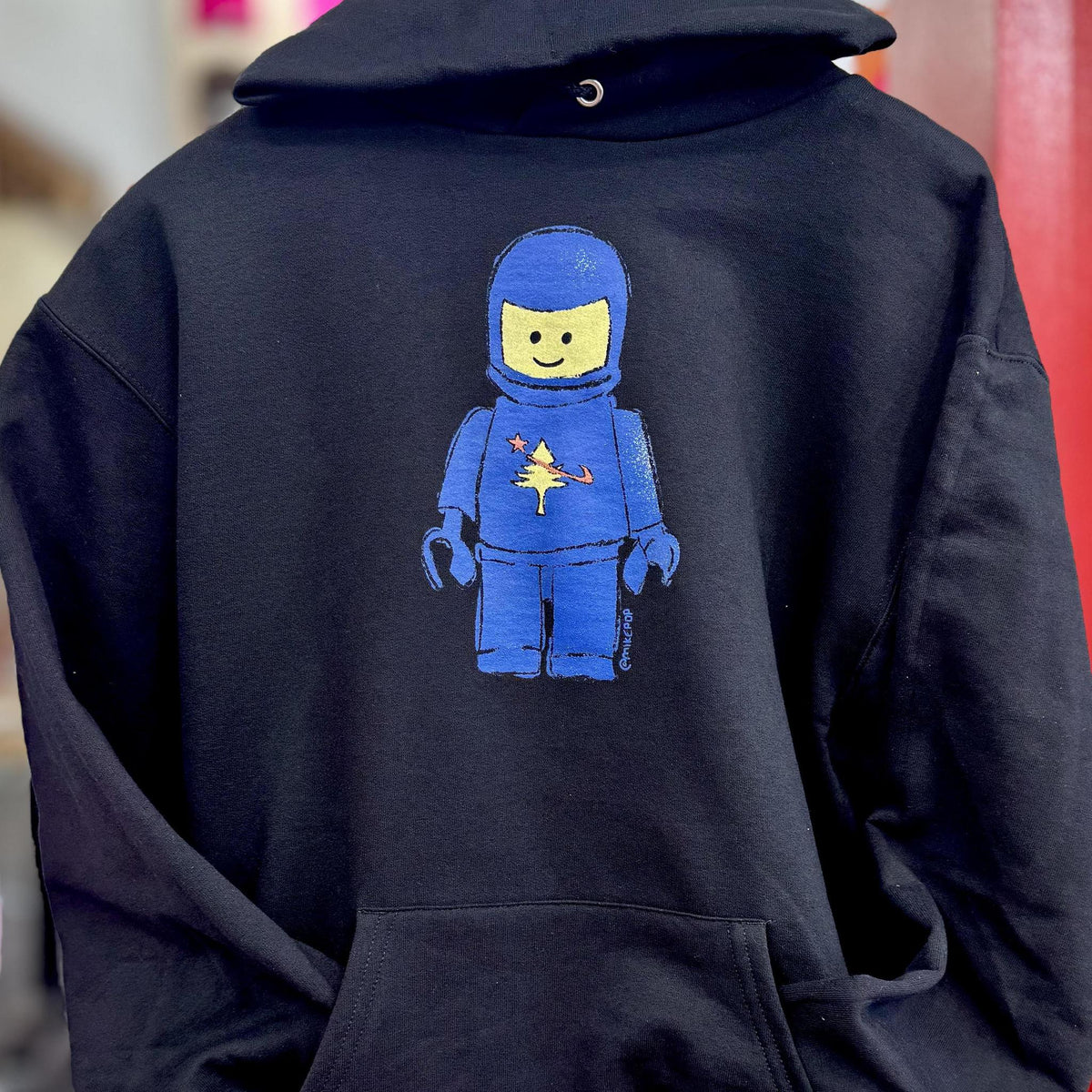 Lego Man Adult Hood - Black