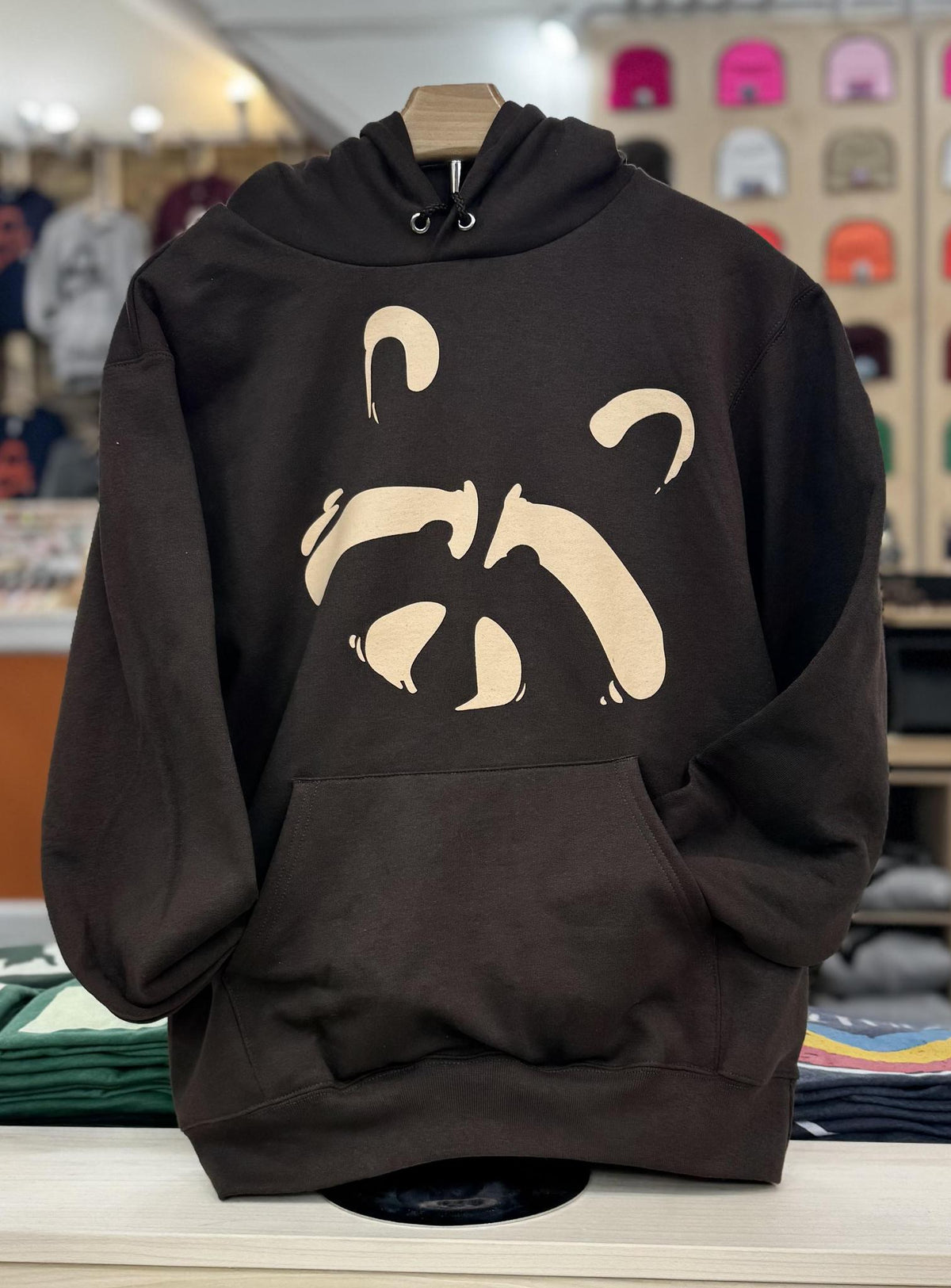 West End Raccoon Hoodie - Brown