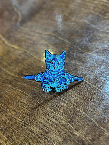 Enamel Cat Pin @lonimac.art