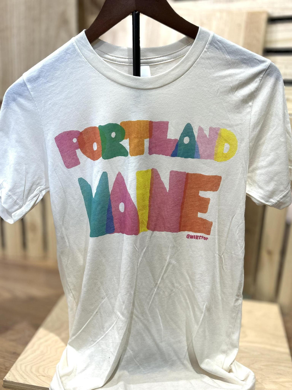 Colorful Portland Maine Tee @mikepop