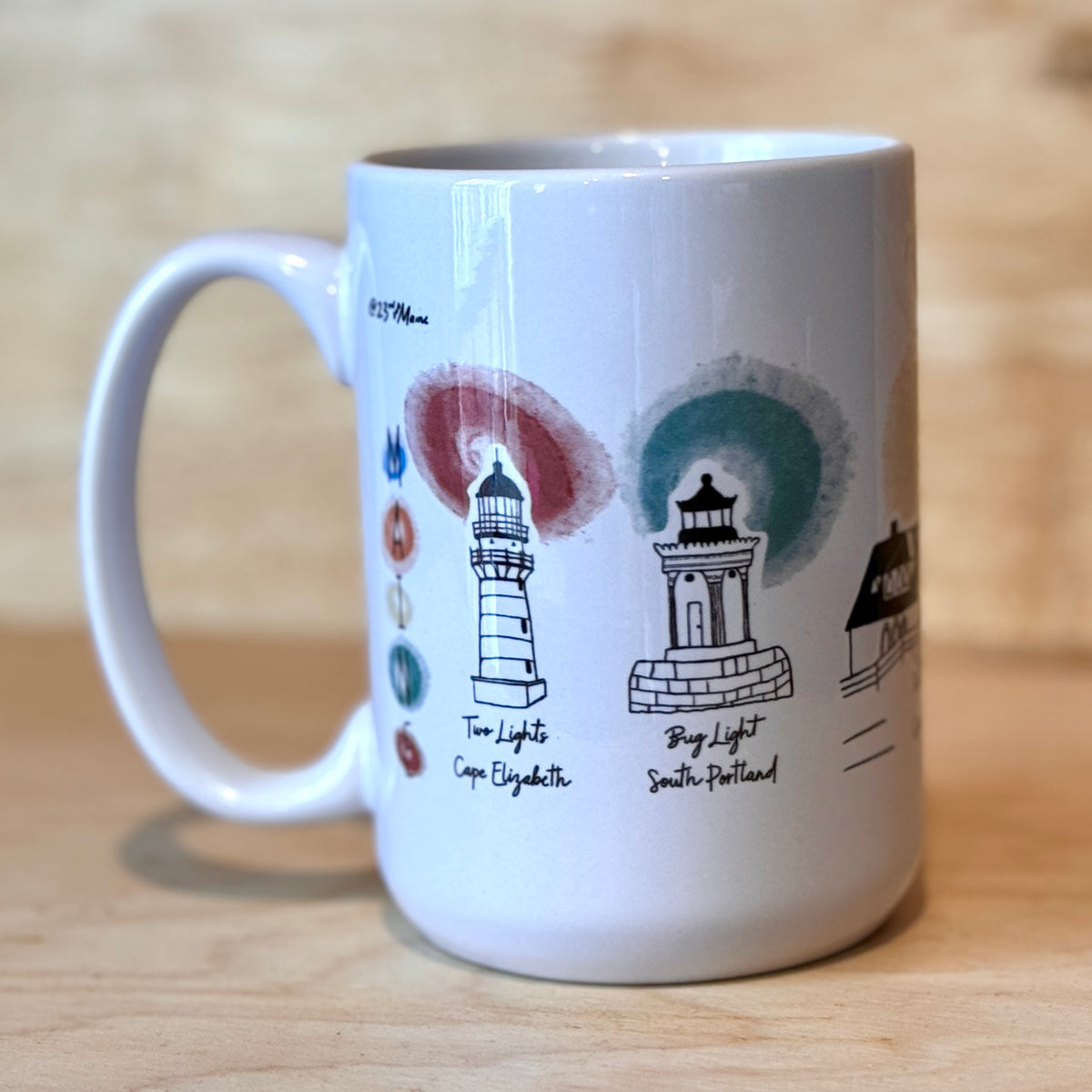 Maine Lighthouse Mug - @23rdandmaine