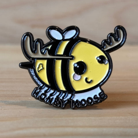 Honey Moose Enamel Pin @Forthouse