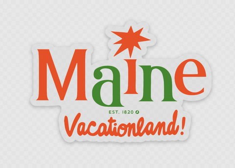 Vacationland! Sticker