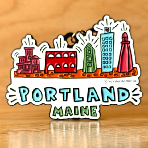 Ryan’s Portland Maine Ornament @monstersbythesea