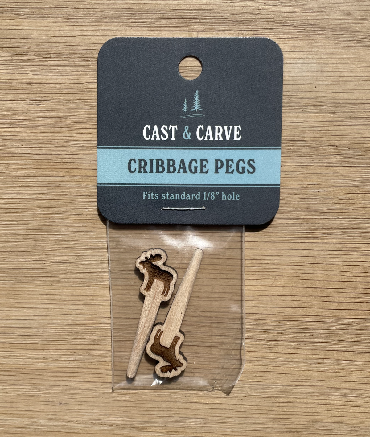 Cribbage Pegs  @castandcarve