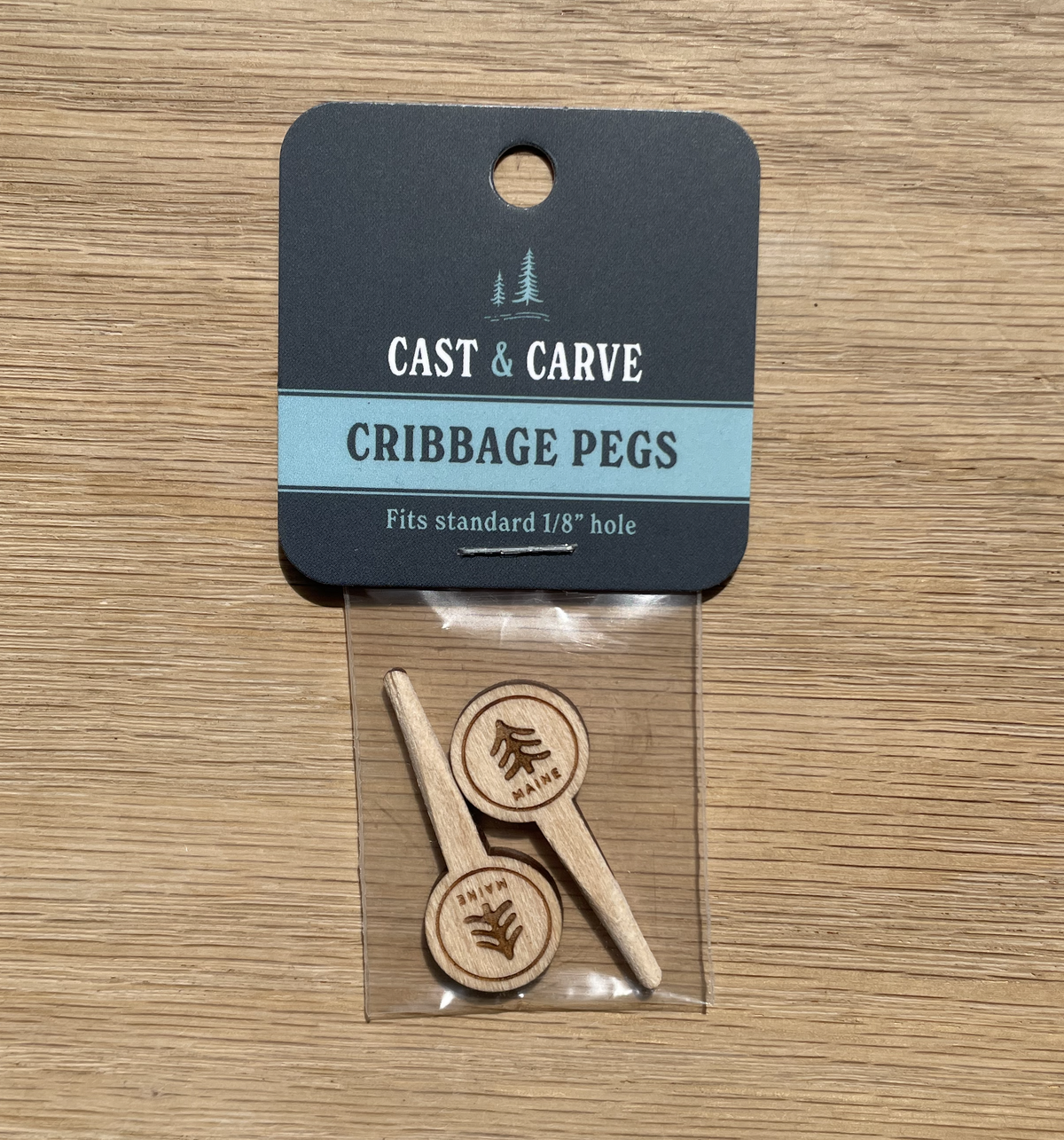 Cribbage Pegs  @castandcarve