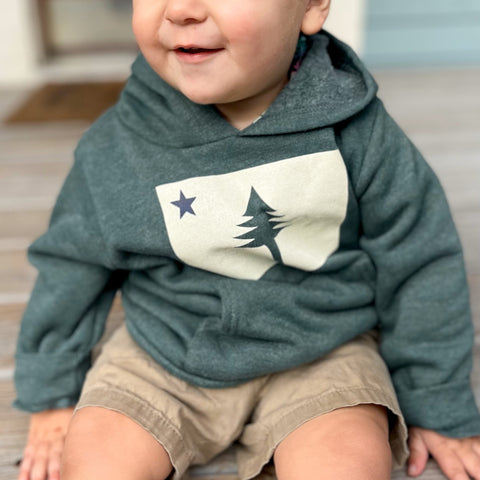 1901 Flag Green Toddler Hoodie