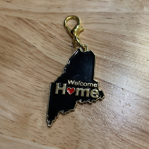 Welcome Home Keychain  @mainelandcomics