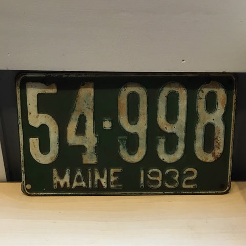 License Plates - Antique