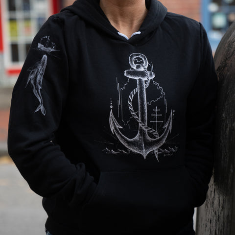 Anchor Hoodie  @esedler_art