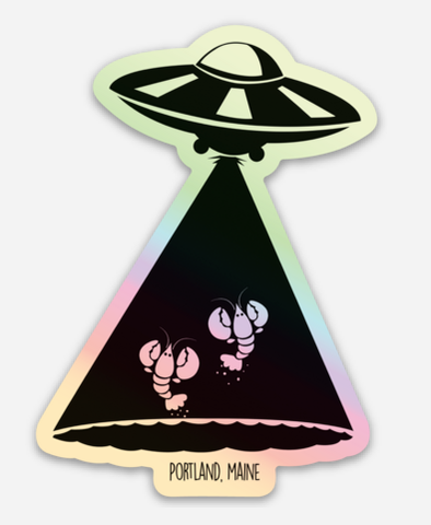 UFO Sticker  @mainesouvenirshop