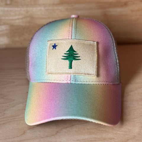 Hat - Youth Rainbow Trucker Hat