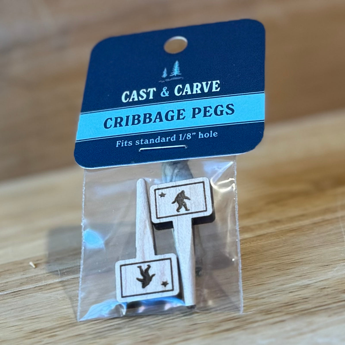 Cribbage Pegs  @castandcarve