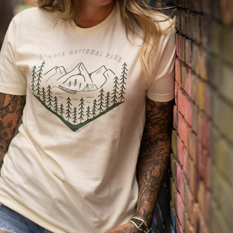 Hills and Trails -  Acadia Tee @hillsandtrails