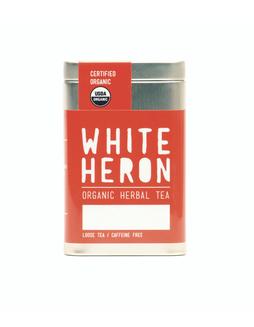 White Heron Loose Organic Teas