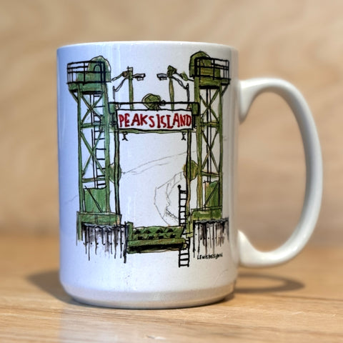 Peaks Island Mug @lewisrossignol