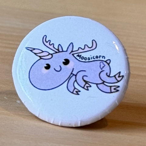 Moosicorn Circle Pin @Forthouse