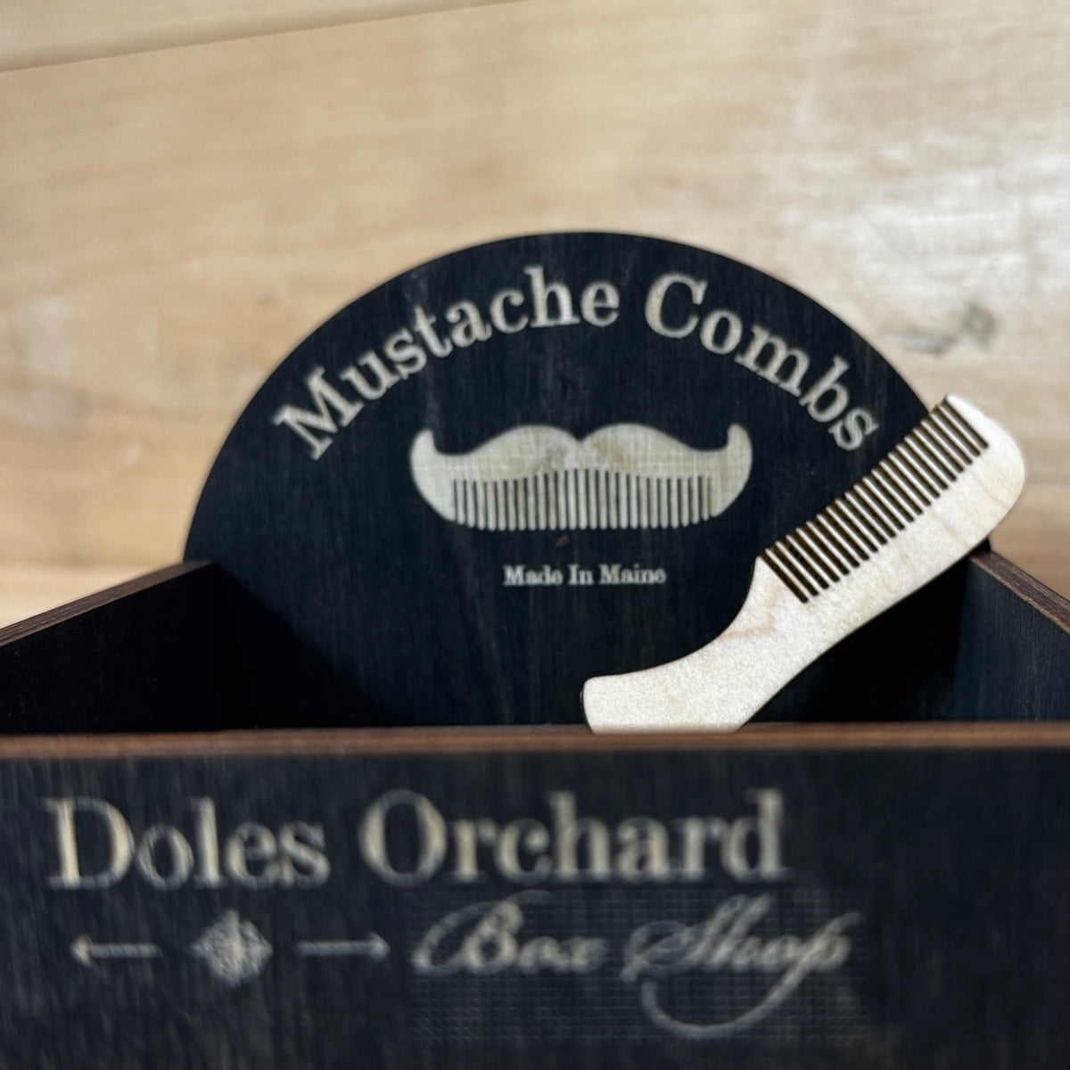 Mustache Comb @dolesorchard