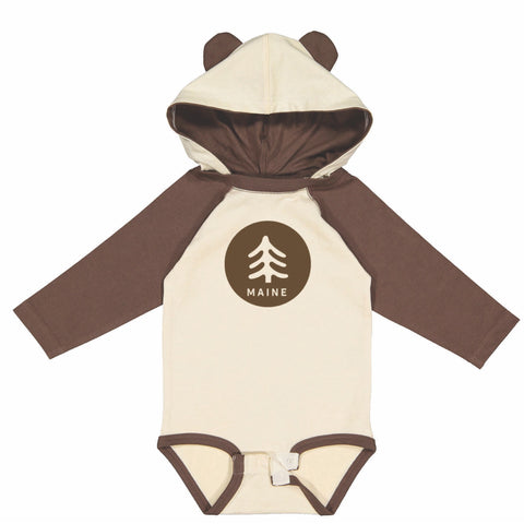 Baby Bear Onesie @themainesouvenirshop