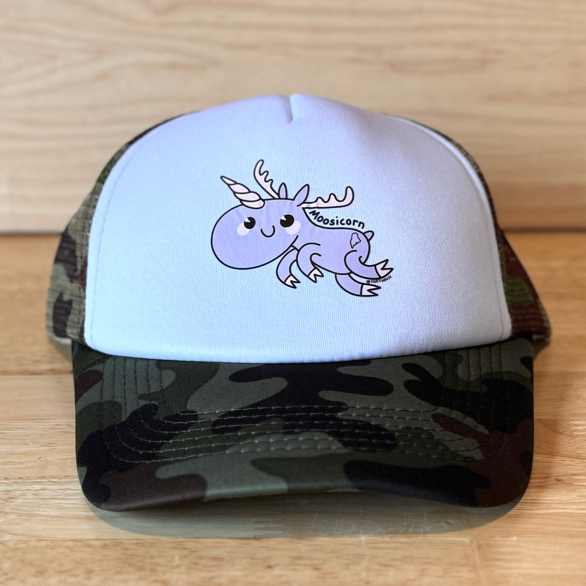 Puffy Hat - Moosicorn - @themainesouvenirshop