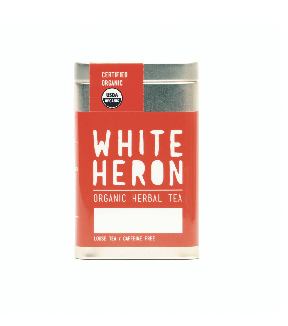 White Heron Loose Organic Teas