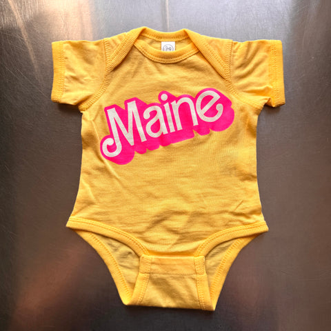 Maine Barbie Onesie - @themainesouvenirshop