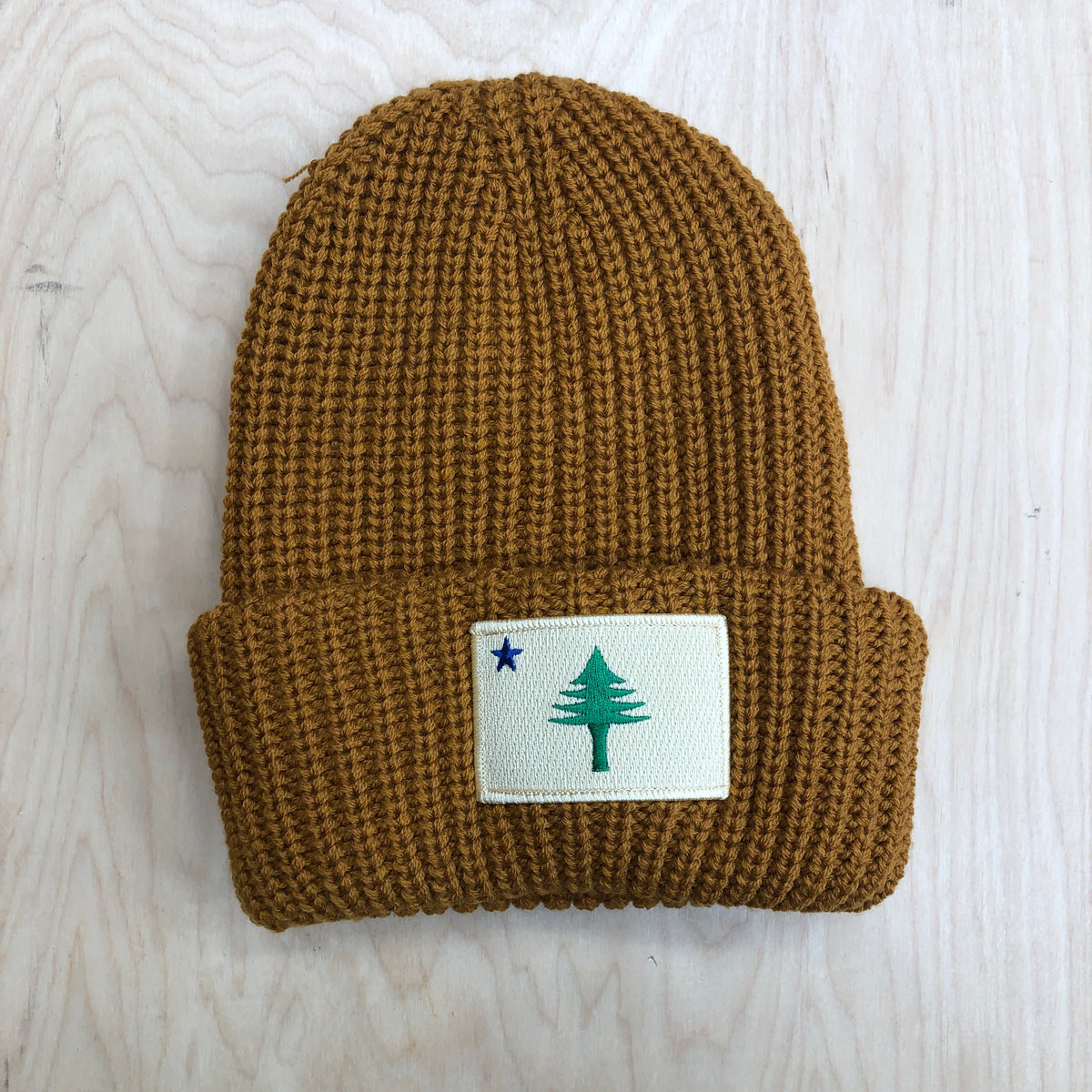 BEANIE - HEAVY KNIT Original Patch