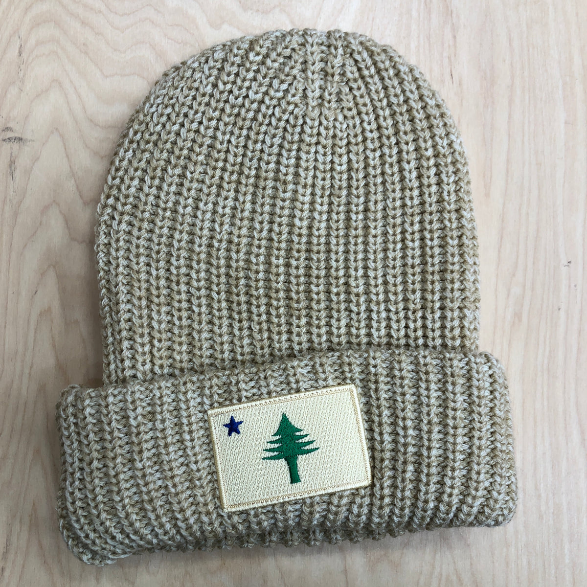 BEANIE - HEAVY KNIT Original Patch