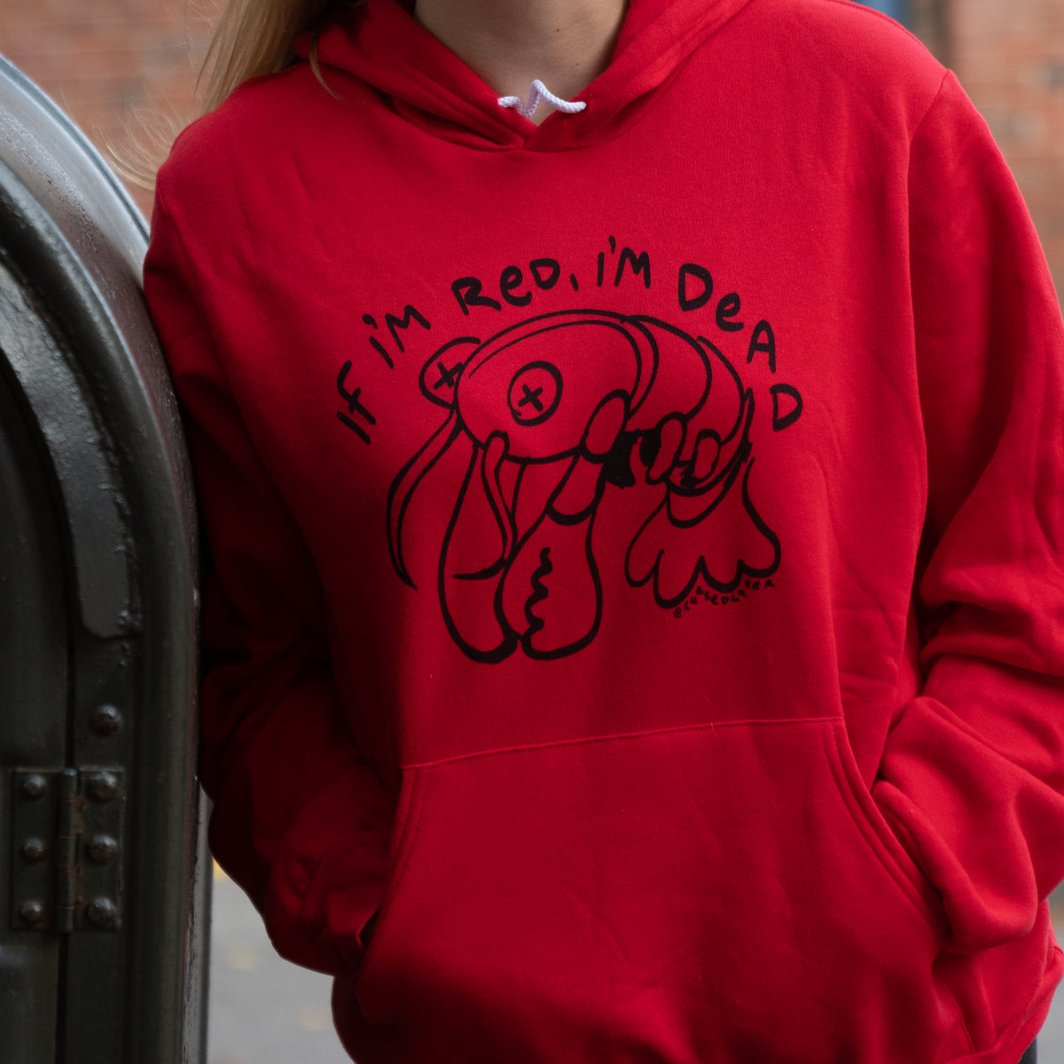 Red is Dead Hoodie @cursedluver