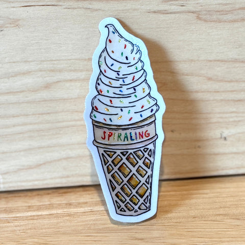 Scribbles - Ice Cream Spiraling - @scribblesanddoodlez