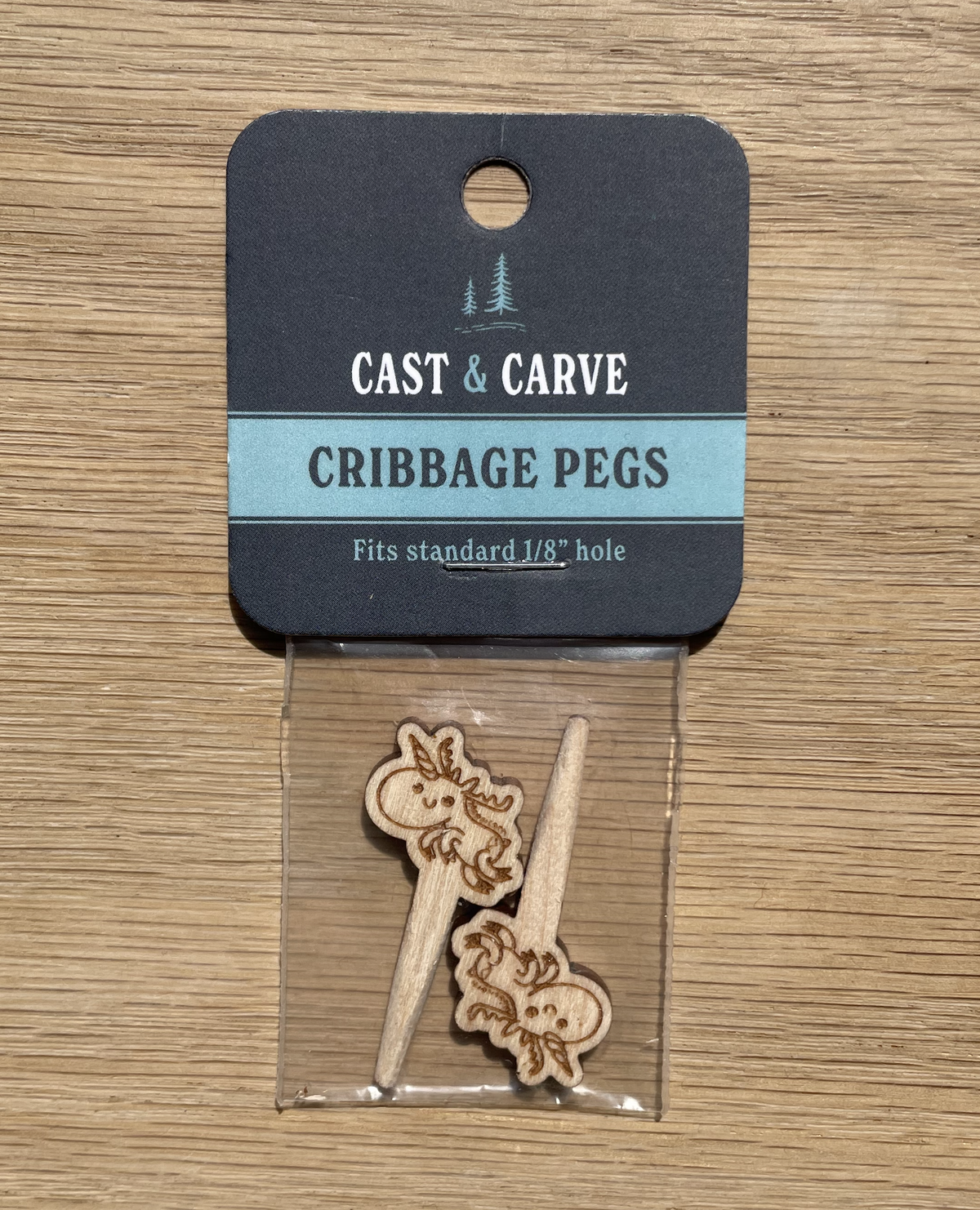 Cribbage Pegs  @castandcarve