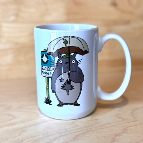 Bus Stop Umbrella Mug - @mikepop