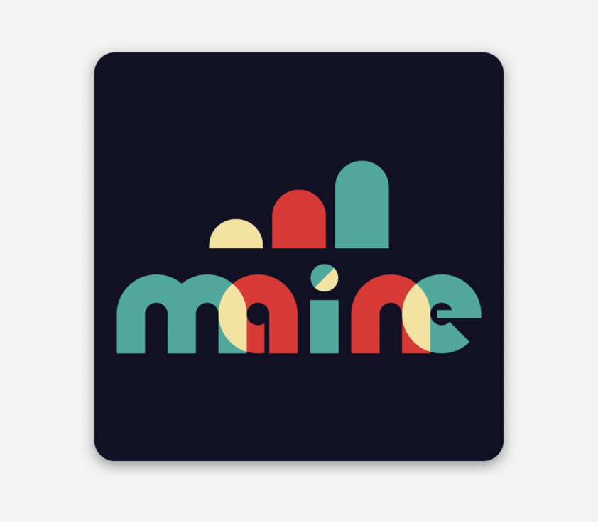 Adidas Maine Sticker  @_hcdesign_