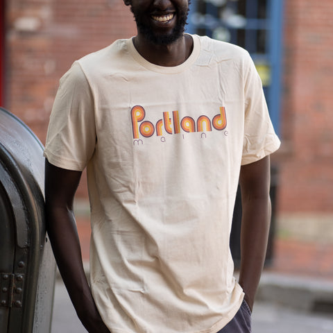 70s Portland Tan Tee @_hcdesign_