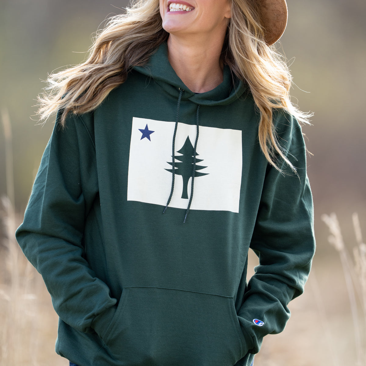 1901 Flag Green Hoodie