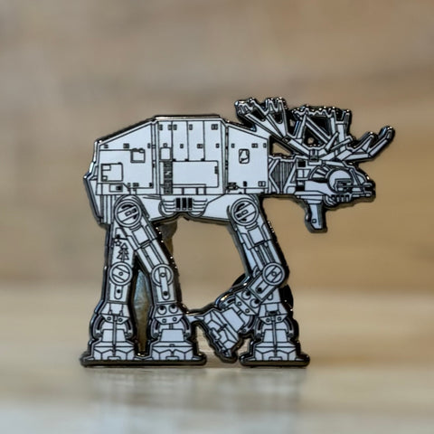 Star Moose Walker Enamel Pin @_hcdesign_