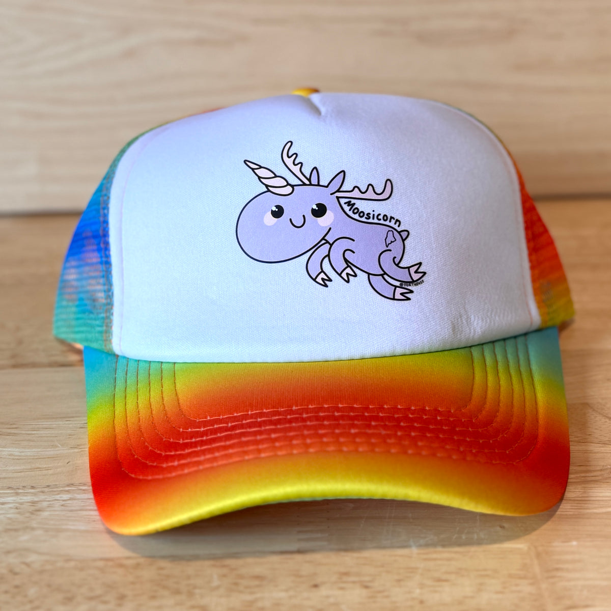 Puffy Hat - Moosicorn - @themainesouvenirshop