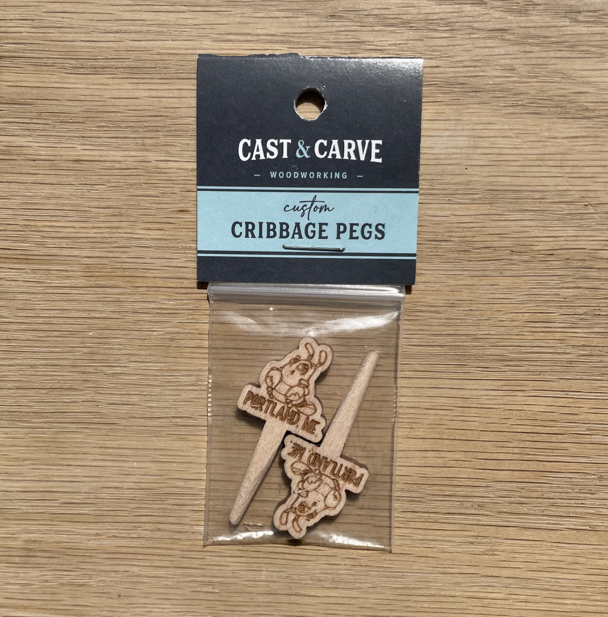 Cribbage Pegs  @castandcarve