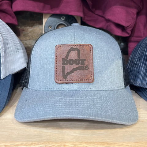 Beer ME Trucker Hat  @livemaine