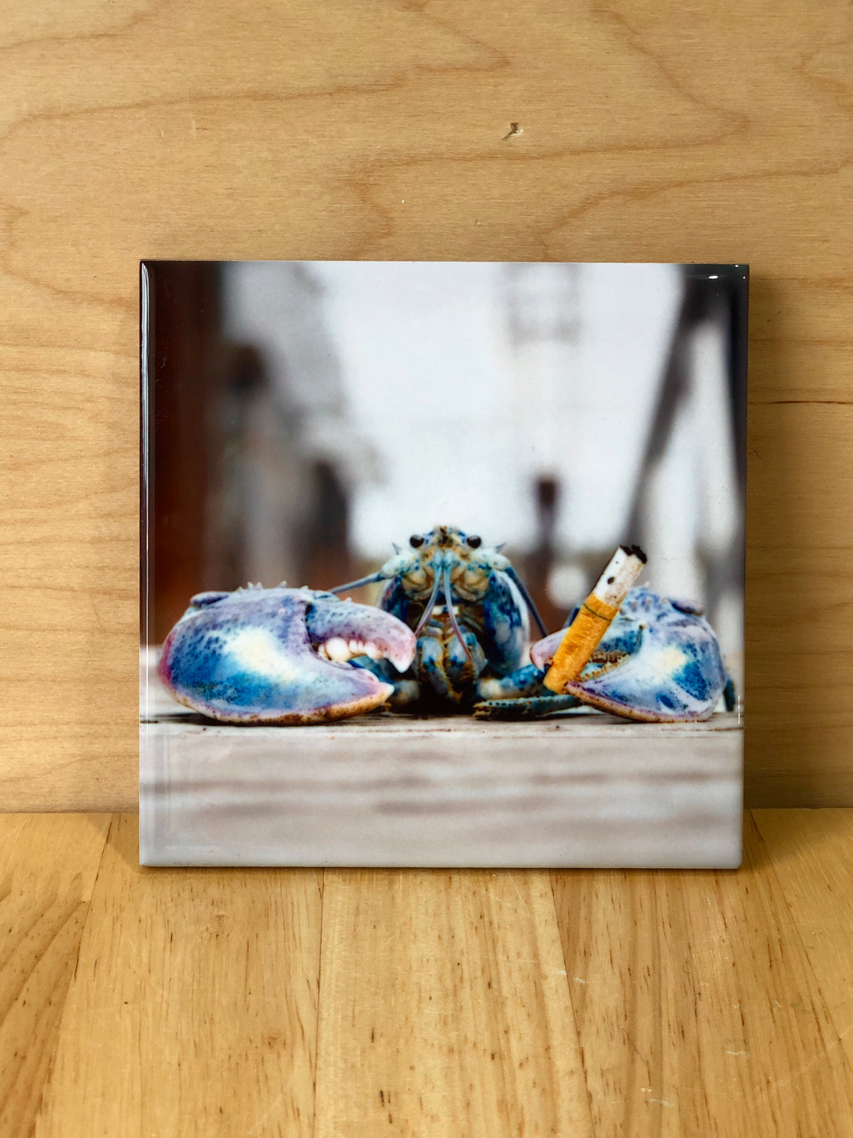 Blue Lobster Coasters - Kevin Ouellette