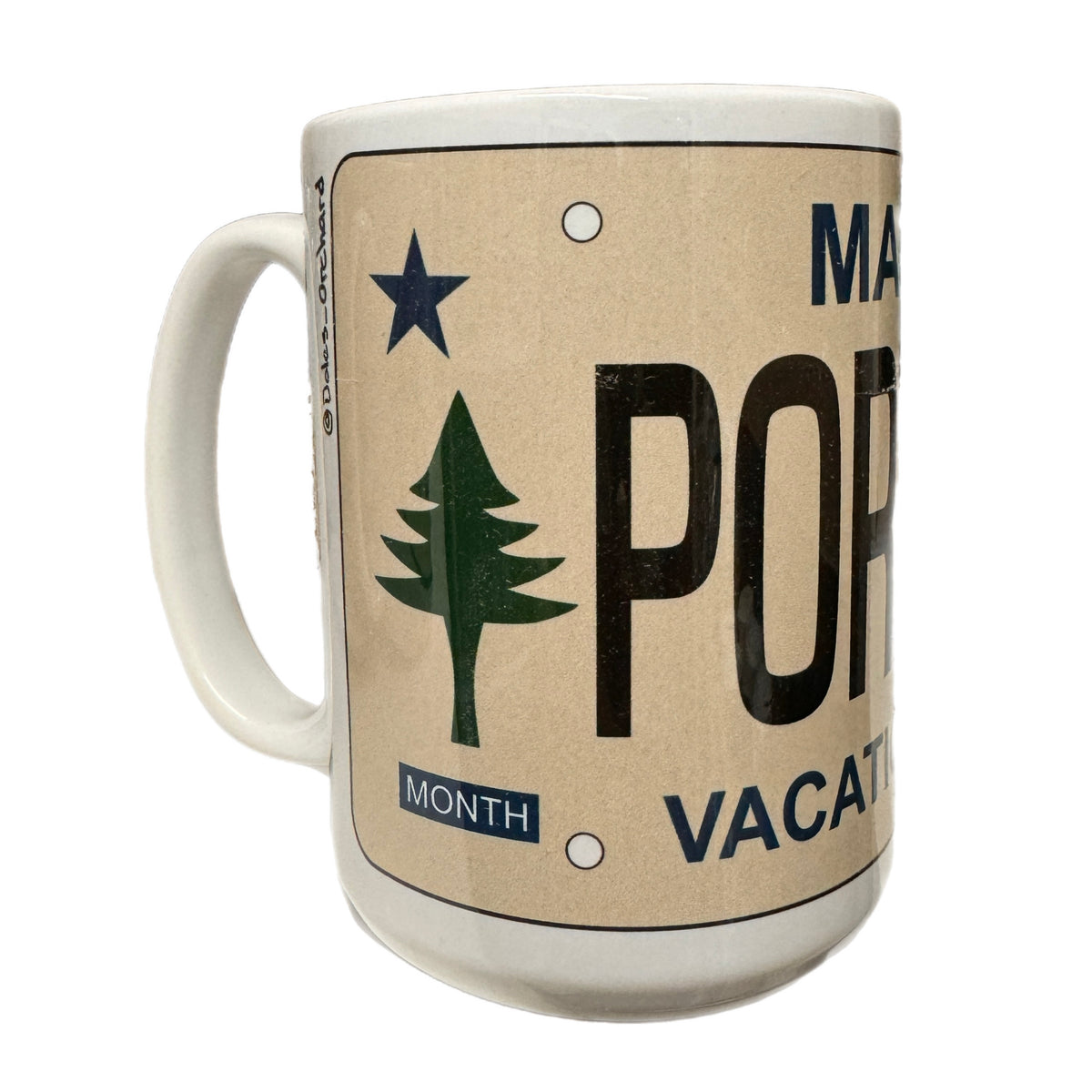 Portland License Plate Mug