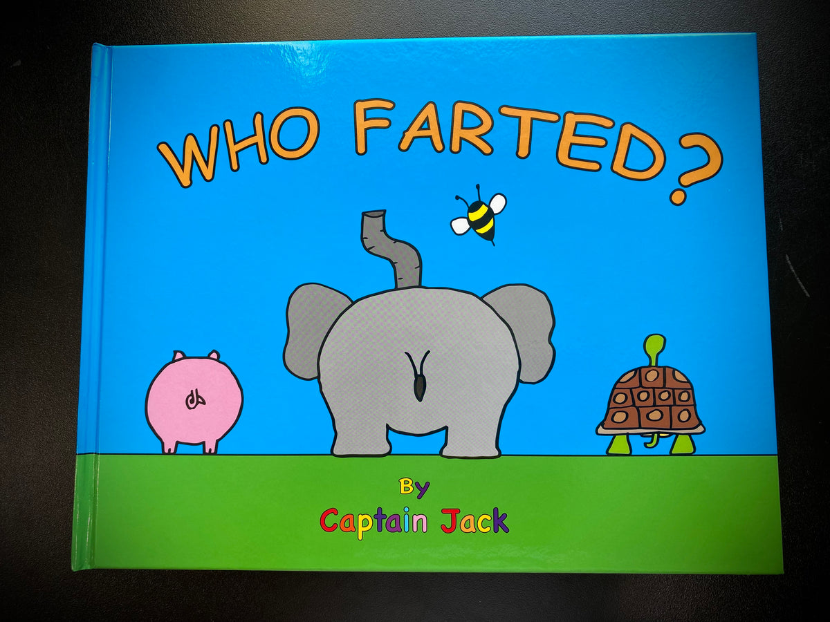 Who Farted Book (1st & 2nd edition)   @whofartedbookseries