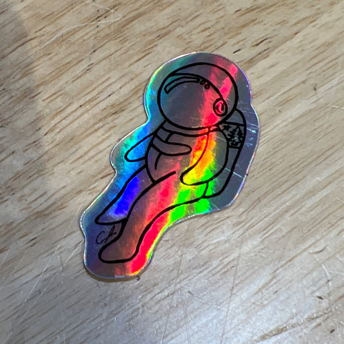 Astronaut Sticker