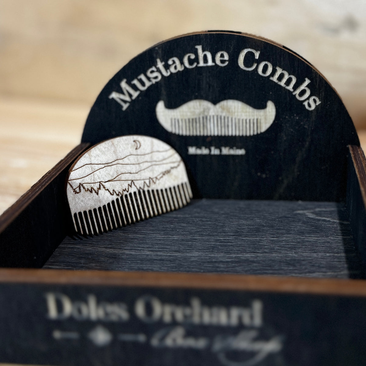 Mustache Comb @dolesorchard