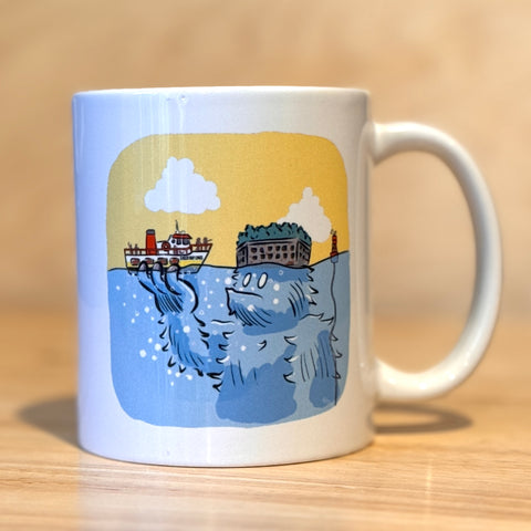 Casco Bay Sea Monster Mug @monstersbythesea