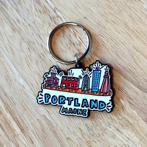 Ryans Portland Keychain - @monstersbythesea