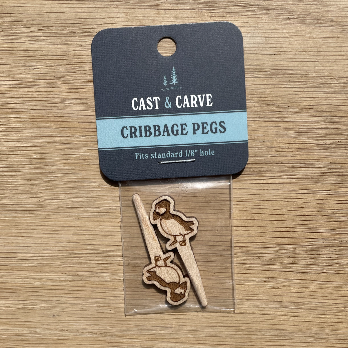 Cribbage Pegs  @castandcarve