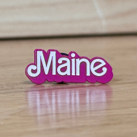 Maine Barbie Enamel Pin - @themainesouvenirshop